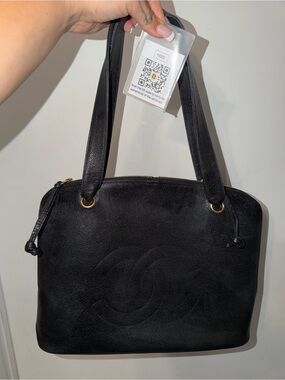 Chanel Timeless dome satchel